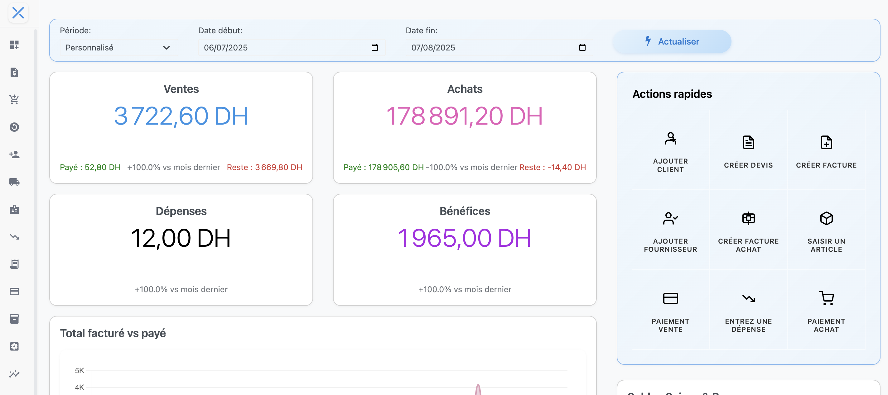 AtlasX CRM Dashboard Preview